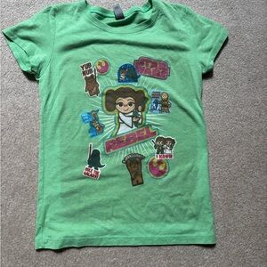 Kids Green Star Wars Rebel T-Shirt